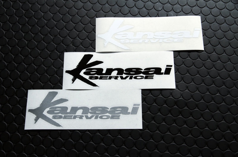 KANSAI SERVICE STICKER SILVER ST-16-3