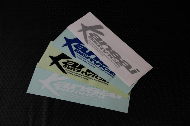 KANSAI SERVICE STICKER BLUE ST-95L-3