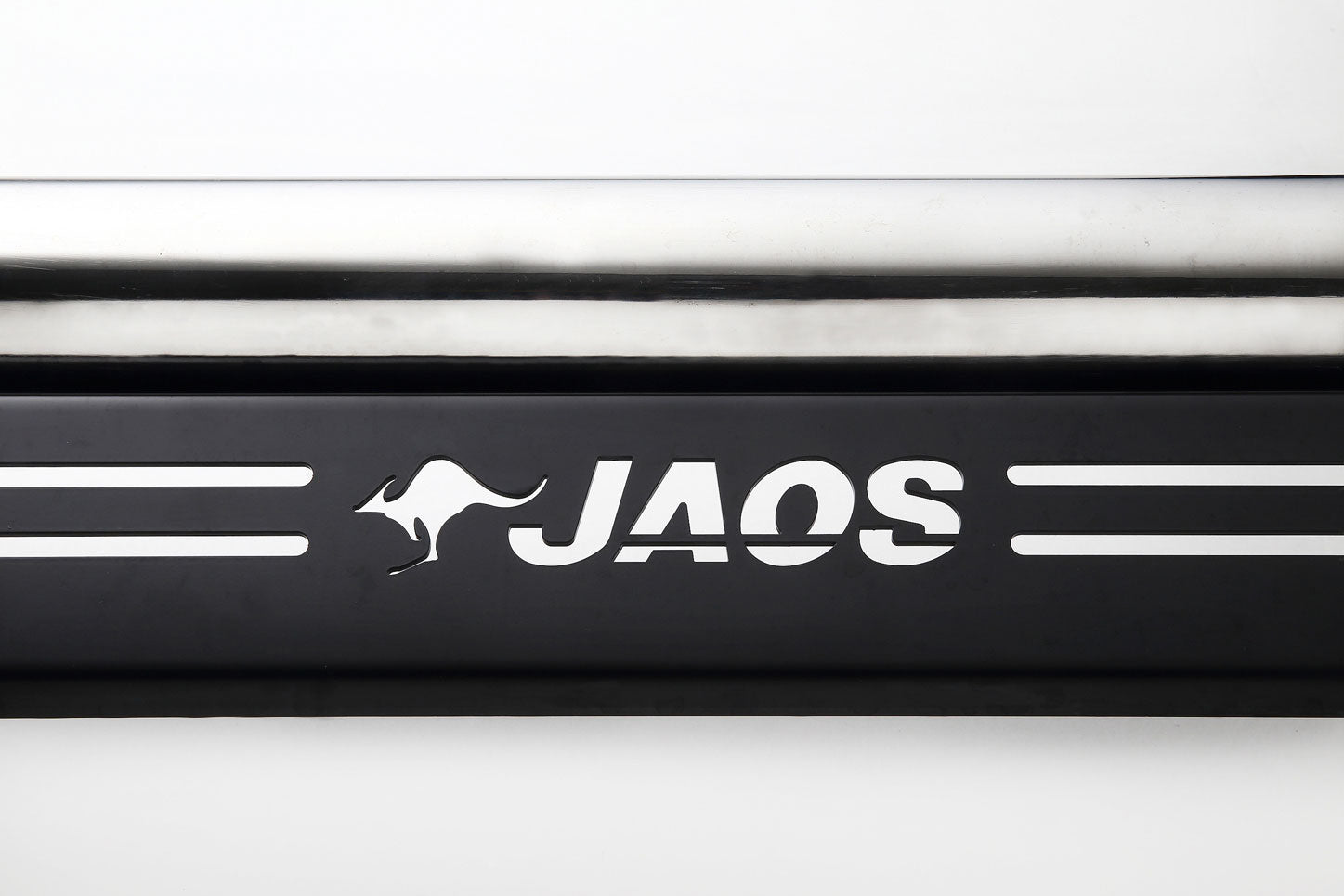JAOS FRONT SKID BAR POLISH BLACK FOR TOYOTA HILUX SURF 125 B150098B