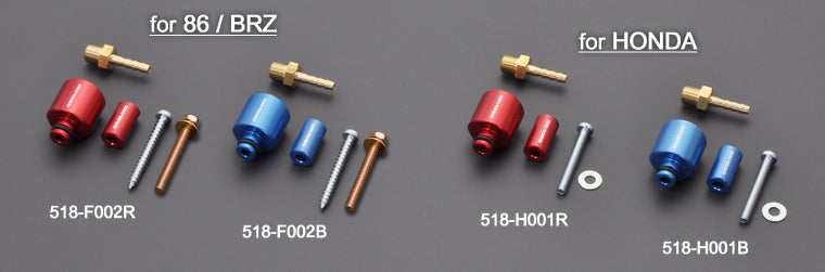 ZERO1000 PRESSURE ADAPTOR BLUE 518-F002B