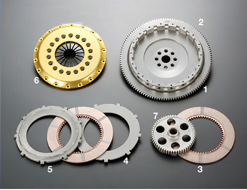 OSGIKEN R SERIES A SET FOR OH FOR TWIN PLATE CLUTCH KIT FOR HONDA NSX EC5W 6A13 TURBO R2C-EC5W-OH-A-SET