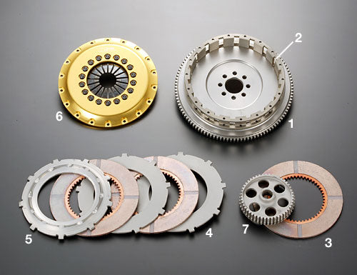 OSGIKEN R SERIES FLYWHEEL FOR TWIN PLATE CLUTCH KIT FOR NISSAN SILVIA S14 PS13 RPS13 SR20DET R3B-S14-PS13-RPS13-FLYWHEEL