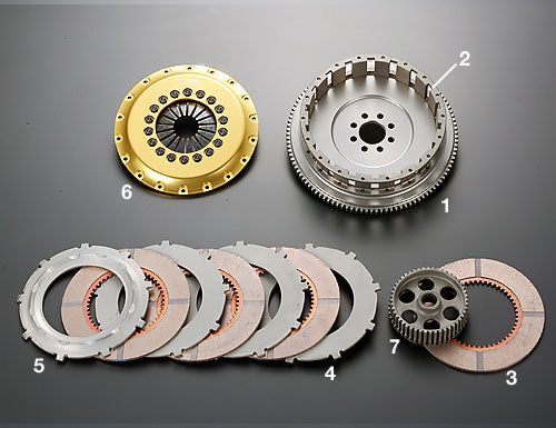 OSGIKEN FLYWHEEL FOR R SERIES FORCE DISC TYPE CLUTCH KIT FOR NISSAN SILVIA S14 PS13 RPS13 SR20DET R4B-S14-PS13-RPS13-FLYWHEEL
