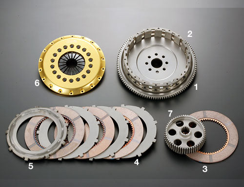 OSGIKEN CLUTCH COVER FOR R SERIES FORCE DISC TYPE CLUTCH KIT FOR NISSAN SKYLINE R34 RB25DET R4C-R34-CLUTCH-COVER