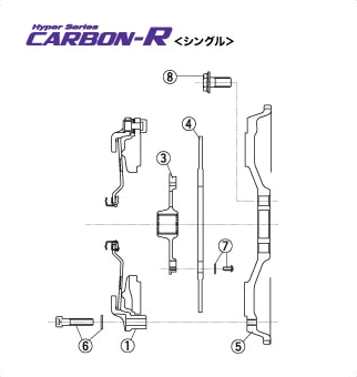 EXEDY CARBON-R C.COVER ASSY   For HONDA S2000 AP1 AP2 CH03S