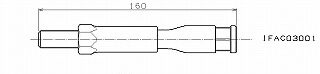 IKEYA FORMULA TIE ROD SHORT TYPE FOR TOYOTA MARK II CHASER CRESTA #X90 IFAC03001