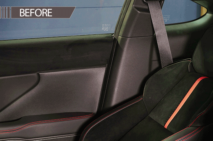 AXIS-PARTS SEAT BELT BACK SHOULDER GUARD SILVER STITCHING CARBON LEATHER FOR TOYOTA GR86 ZN8 SUBZRU BRZ ZD8 SBG-8B2-001-SL-CA