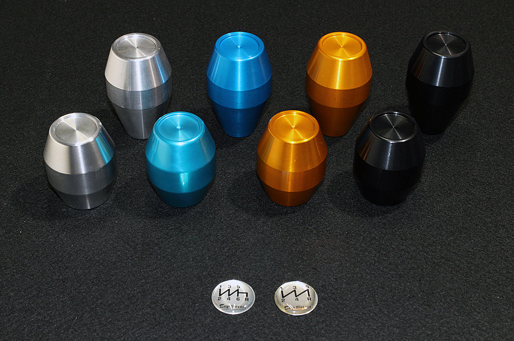 TOP SECRET ALUMINUM SHIFT KNOB SILVER LONG 70 M12X1.25MM 5MT FOR  TOP-SECRET-00011