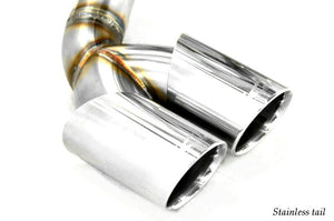 KREISSIEG F1 SOUND VALVETRONIC EXHAUST SYSTEM SUPER HOWLING VER. STAINLESS STEEL FLOATING CURL TAIL SANDBLAST KSG LOGO MARK FOR FERRARI F355 M2.7 F355-12-STAINLESS