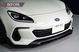 AXIS-PARTS FRONT BUMPER GARNISH NOT GLOSSY FOR SUBARU BRZ ZD8 BRZZD-FRO-BUM-GARNISH-ST730-NO-GLOSS