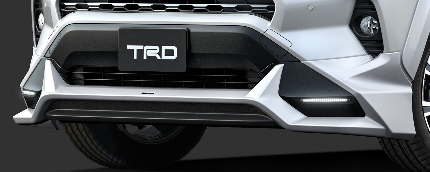 TRD FRONT SPOILER (WITH LED) For RAV4 MXAA52 54 AXAH52 54 MS341-42003-NP