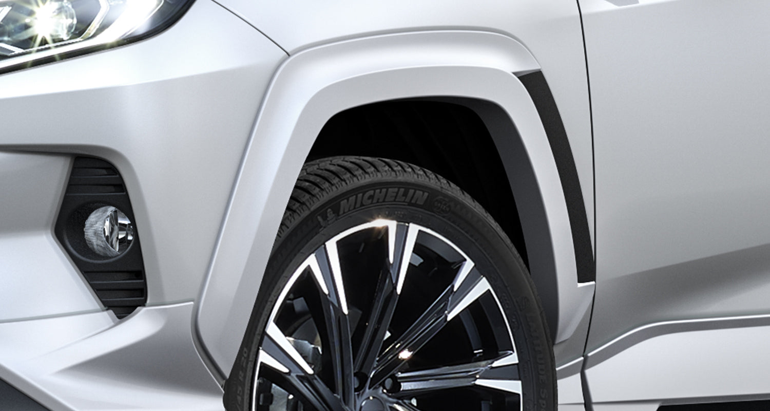 TRD OVER FENDER WHITE PEARL 070 For RAV4 MXAA52 54 AXAH52 54 MS315-42001-A1