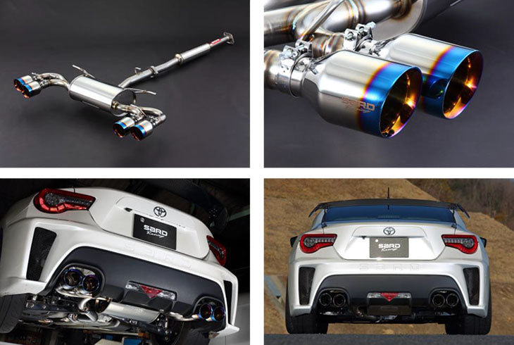 SARD SU-Z MUFFLER AES For SUBARU BRZ ZENKI 6MT ZC6 23101