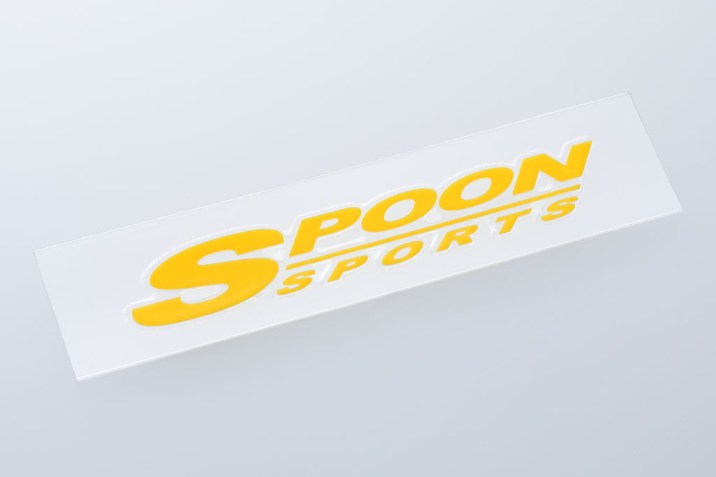SPOON STICKER 01/YELLOW FOR SW388   For UNIVERSAL FITTING 42703-ST01-YW - Black Hawk Japan