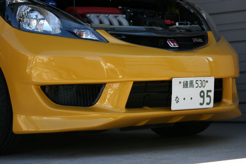SPOON CARBON GRILL AERO BUMPER   For HONDA FIT GE8 71101-GE8-010