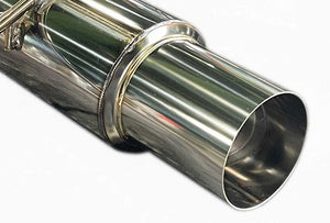 REINHARD E TYPE MUFFLER STAINLESS EXHAUST FOR MAZDA RX-7 FC3S 13B RME654