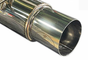 REINHARD E TYPE MUFFLER SEMI TITANIUM EXHAUST FOR TOYOTA LEVIN TRUENO AE86 4A-GE RTE1350TI