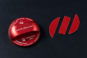 K'SPEC SILKBLAZE FUEL CAP COVER RED FOR TOYOTA SB-FCC-001