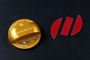 K'SPEC SILKBLAZE SPORTS FUEL CAP COVER GOLD FOR NISSAN SB-FCC-024