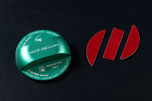 K'SPEC SILKBLAZE FUEL CAP COVER GREEN FOR SUZUKI SB-FCC-015