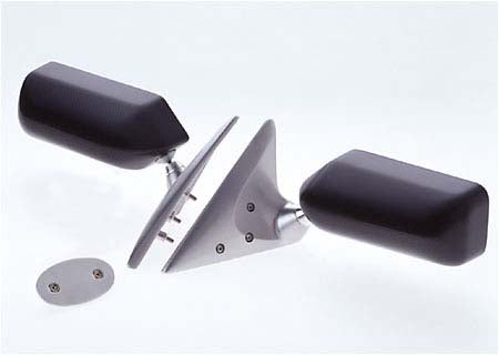 CRAFT SQUARE TOURING COMPETITION MIRROR TRIANGULAR CORNER MOUNT FOR MAZDA RX-7 FD3S TCA-F-FD3S