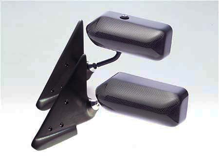 CRAFT SQUARE TOURING COMPETITION MIRROR TRIANGULAR CORNER MOUNT FOR NISSAN SILVIA S15 TCA-F-S15