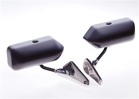 CRAFT SQUARE TOURING COMPETITION MIRROR DOOR MOUNT BLUE MIRROR FOR LOTUS ELISE S2 TCA-N1-ELISE-S2-BLUE-LENS