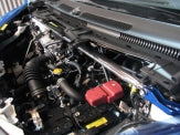 KAWAI WORKS FRONT STRUT BAR TYPEPG FOR TOYOTA IQ KGJ10 TY01230-FTP-00 - Black Hawk Japan