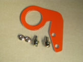 KAWAI WORKS FRONT TYPE FIXED TOW HOOK FOR NISSAN SKYLINE GC110 KENMERI NS0160-RFF-99