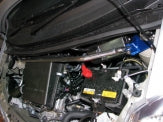 KAWAI WORKS FRONT STRUT BAR TYPESTD FOR TOYOTA PASSO C10 TY1180-FTS-00 - Black Hawk Japan