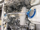 KAWAI WORKS FRONT STRUT BAR TYPESTD FOR TOYOTA CRESTA CHASER MARK II GX-81 TY0250-FTS-00