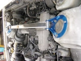 KAWAI WORKS FRONT STRUT BAR TYPEOS FOR TOYOTA CRESTA CHASER MARK II GX-81 TY0250-FTO-00