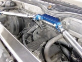 KAWAI WORKS FRONT STRUT BAR TYPE TRIANGLE OS FOR TOYOTA CRESTA CHASER MARK II GX-81 TY0250-TRO-00
