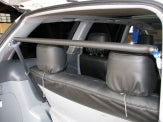 KAWAI WORKS REAR PILLAR BAR TYPE STRAIGHT FOR TOYOTA ESTIMA CR30 40 TY0890-PIC-00 - Black Hawk Japan