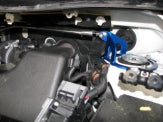 KAWAI WORKS FRONT STRUT BAR TYPEPG FOR TOYOTA ESTIMA ACR GSR50 55W TY1220-FTP-00 - Black Hawk Japan