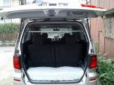 KAWAI WORKS REAR PILLAR BAR FOR TOYOTA ALPHARD VELLFIRE ANH10 15W TY1200-PI0-00 - Black Hawk Japan