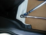 KAWAI WORKS REAR CROSSBAR FOR HONDA CIVIC EK9 TYPE-R HN0190-CR0-00 - Black Hawk Japan