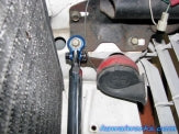 KAWAI WORKS FRONT MONOCOQUE BAR FOR NISSAN FAIRLADY Z S130 NS0300-MOF-00 - Black Hawk Japan