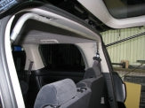 KAWAI WORKS REAR PILLAR BAR TYPE SQUARE FOR TOYOTA ALPHARD VELLFIRE GH30 35W TY1470-PIE-00 - Black Hawk Japan