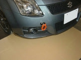 KAWAI WORKS FRONT TYPE FOLDABLE TOW HOOK FOR SUZUKI SWIFT ZC11 ZD11 ZC71 ZD71 SZ0510-RFF-88