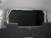KAWAI WORKS REAR PILLAR BAR TYPE SQUARE FOR TOYOTA NOAH VOXY ZRR70 75 TY1360-PIE-00 - Black Hawk Japan