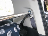 KAWAI WORKS REAR PILLAR BAR TYPE STRAIGHT FOR MITSUBISHI EK CUSTOM WAGON B36W 4WD  MT0510-PIC-00
