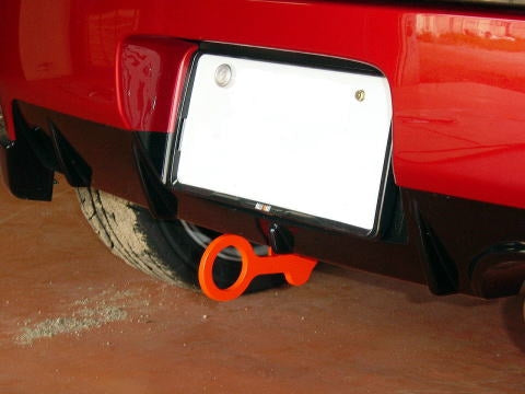 KAWAI WORKS REAR TYPE FIXED TOW HOOK FOR MITSUBISHI COLT-R Z27AG MT0360-RFR-99 - Black Hawk Japan