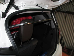 KAWAI WORKS REAR PILLAR BAR TYPE SQUARE FOR TOYOTA IQ KGJ10 TY1230-PIE-00 - Black Hawk Japan