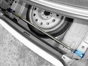 KAWAI WORKS REAR MONOCOQUE BAR FOR TOYOTA ALTEZZA SXE10 TY0700-MOR-00 - Black Hawk Japan