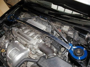 KAWAI WORKS FRONT STRUT BAR TYPE TRIANGLE OS FOR TOYOTA CELICA INA ST205 TY0210-TRO-00
