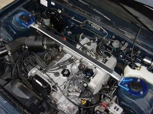 KAWAI WORKS FRONT STRUT BAR TYPEOS FOR TOYOTA CRESTA CHASER MARK II GX70G TY0241-FTO-00