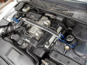 KAWAI WORKS FRONT STRUT BAR TYPEOS FOR TOYOTA CELSIOR UCF11 TY0630-FTO-00 - Black Hawk Japan
