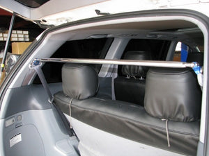 KAWAI WORKS REAR PILLAR BAR TYPE STRAIGHT FOR TOYOTA ESTIMA CR30 40 TY0890-PIC-00 - Black Hawk Japan