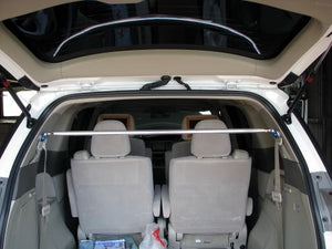 KAWAI WORKS REAR PILLAR BAR TYPE STRAIGHT FOR TOYOTA ESTIMA ACR GSR50 55W TY1220-PIC-00 - Black Hawk Japan